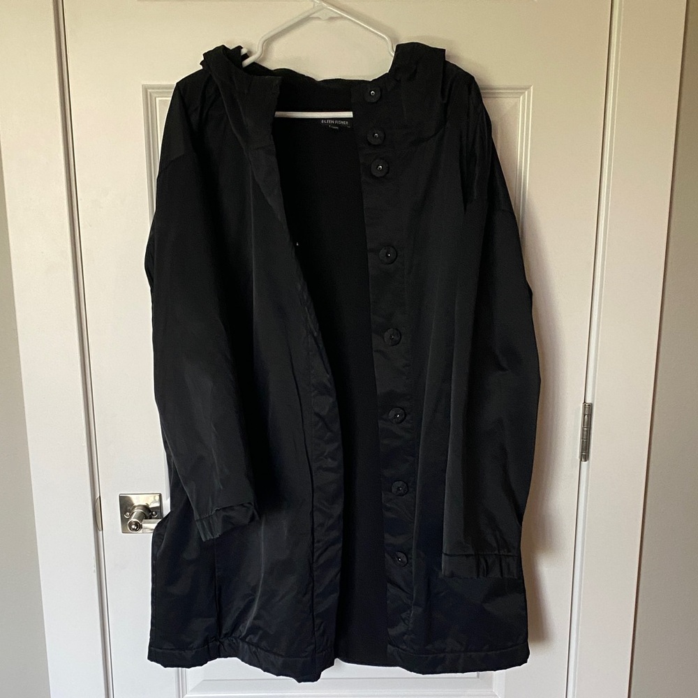 Eileen Fisher Hooded Coat